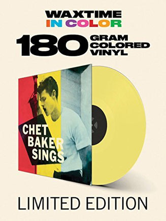 Chet Baker Sings - Limited Edition in Solid Yellow Colored Vinyl. - Vinyl