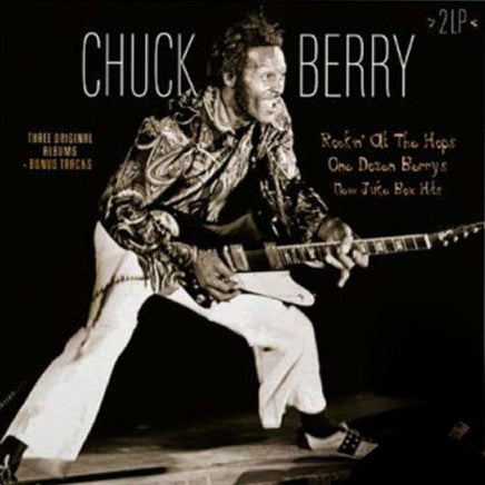 Chuck Berry Rockin At The Hops / One Dozen Berrys / New Jukebox Hits + Bonus Tracks [Import] (2 Lp's) - Vinyl