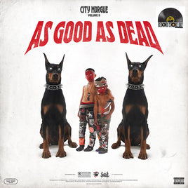City Morgue CITY MORGUE VOL 2: AS GOOD AS DEAD [LP] [Red & White Splatter] | RSD DROP - Vinyl