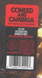 Coheed And Cambria The Unheavenly Creatures (3LP Red Smoke Vinyl w/Digital Download)(Indie Exclusive) - Vinyl