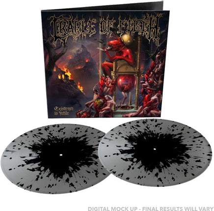 Cradle of Filth Existence Is Futile (Silver/ Black Splatter Vinyl, Gatefold LP Jacket) (2 Lp's) - Vinyl