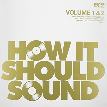 Damu The Fudgemunk HOW IT SHOULD SOUND: VOLUMES 1 & 2 - Vinyl