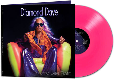 David Lee Roth Diamond Dave (Limited Edition, Colored Vinyl, Pink, Gatefold LP Jacket) - Vinyl