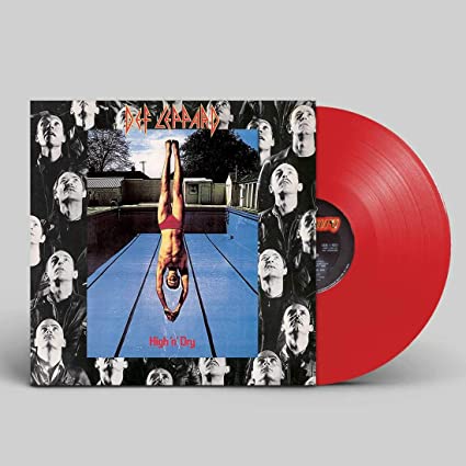 Def Leppard High 'N' Dry (Limited Edition, Red Vinyl) [Import] - Vinyl