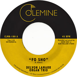 Delvon Lamarr Organ Trio Fo Sho (7" Vinyl) - Vinyl