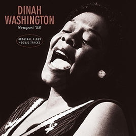 Dinah Washington AT NEWPORT 58 + BONUS TRACKS - Vinyl