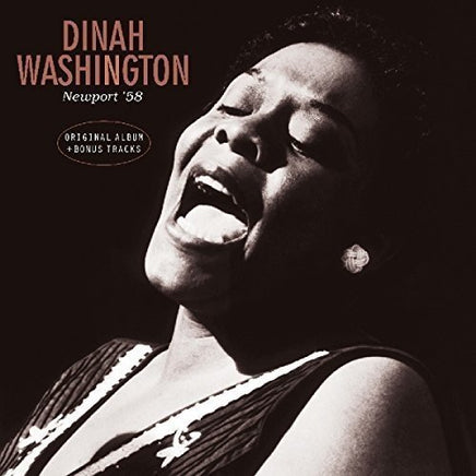 Dinah Washington AT NEWPORT 58 + BONUS TRACKS - Vinyl