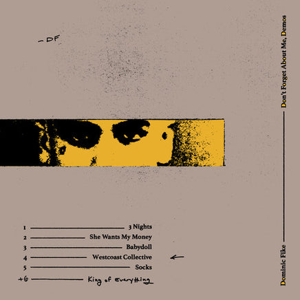 Dominic Fike Don't Forget About Me, Demos - Vinyl