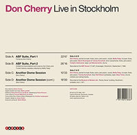 
              Don Cherry Don Cherry Live in Stockholm (2 Lp's) - Vinyl
            