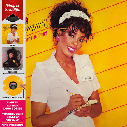 Donna Summer She Works Hard For The Money (Limited Edition,Yellow Vinyl) - Vinyl