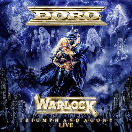 Doro Warlock - Triumph & Agony Live (Marbled Black & White Vinyl) - Vinyl