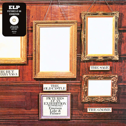 Emerson, Lake & Palmer Pictures At an Exhibition (White Vinyl) - Vinyl