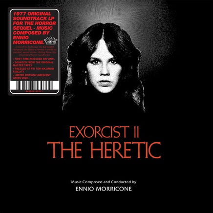Ennio Morricone Exorcist II: The Heretic (Original Soundtrack) Limited Ed. Orange/Black Swirl vinyl - Vinyl