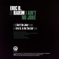 
              Eric B & Rakim I Ain't No Joke / Eric B. Is On The Cut (7" Single) - Vinyl
            