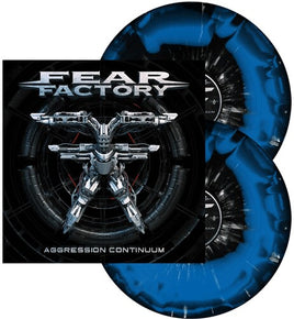 Fear Factory Aggression Continuum (Colored Vinyl, Black, Blue, White, Gatefold LP Jacket) - Vinyl