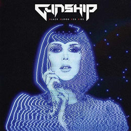 GUNSHIP Black Blood Red Kiss [7" Single] [White w/ Red Splatter] - Vinyl