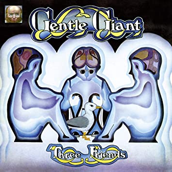 Gentle Giant Three Friends (Black, 180 Gram Vinyl, Gatefold LP Jacket) - Vinyl