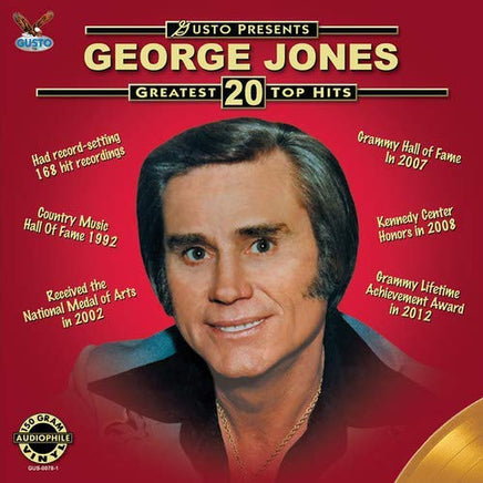 George Jones GREATEST 20 TOP HITS - Vinyl