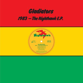 Gladiators 1983 - THE NIGHTHAWK EP [Indie Exclusive Limited Edition Opaque Red Green and Yellow Vinyl] - Vinyl