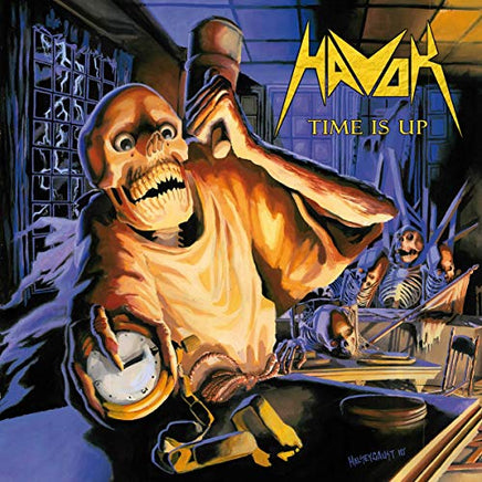 Havok Time Is Up [LP] [Black/Blue w/ White & Yellow Swirl] - Vinyl