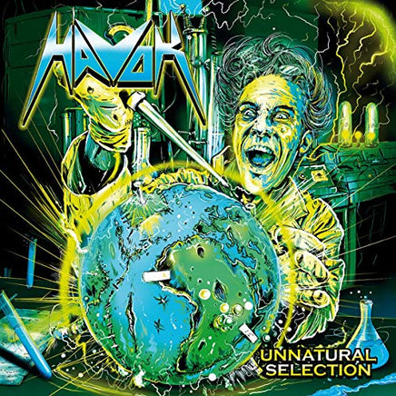 Havok Unnatural Selection [LP] [Black/Green w/ White & Blue Swirl] - Vinyl