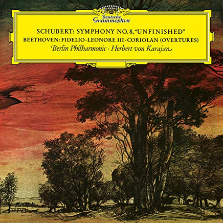 Herbert von Karajan/Berliner Philharmoniker Schubert: Symphony No.8; Beethoven: Overtures [LP] - Vinyl