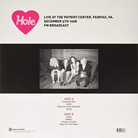 
              Hole Heaven Tonight: Live At the Patriot Center 12/5/98 [Import] - Vinyl
            