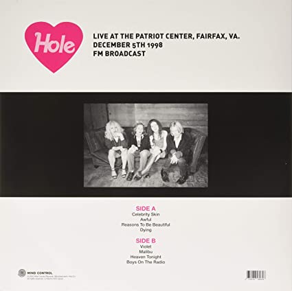 Hole Heaven Tonight: Live At the Patriot Center 12/5/98 [Import] - Vinyl