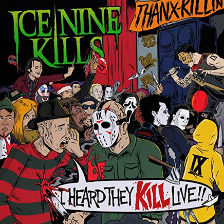 Ice Nine Kills I Heard They KILL Live [2 LP] [Neon Green Marble] - Vinyl