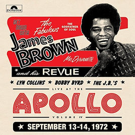 James Revue Brown LIVE AT THE APOLLO 1972 - Vinyl