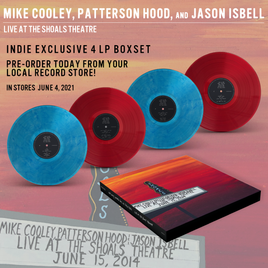 Jason Isbell, Mike Cooley, Patterson Hood Live At The Shoals Theatre (Oversize Item Split, Indie Exclusive) - Vinyl