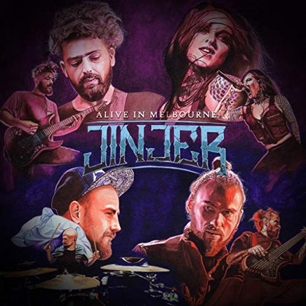 Jinjer Alive in Melbourne 2020 (Live Purple 2LP Gatefold) - Vinyl