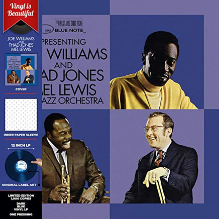 Joe Williams Presenting Joe Williams and Thad Jones/ Mel Lewis, the Jazz Orchestra (Limited Edition, Dark Blue Vinyl) - Vinyl