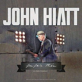 John Hiatt Paper Thin Best Of Live 1989 - Vinyl