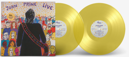 John Prine John Prine (Live) on yellow vinyl and indie exclusive insert. - Vinyl
