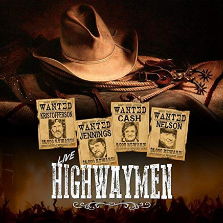 Johnny Cash/kris Kristofferson/willie Nelson/waylo Live Highwaymen - Vinyl