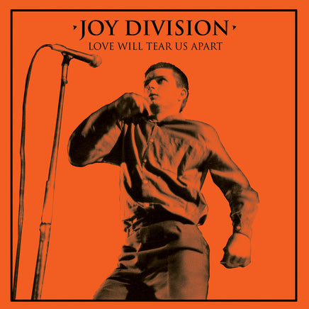 Joy Division Love Will Tear Us Apart 12” Single in a Gatefold Jacket - Halloween Edition (Orange Vinyl) - Vinyl