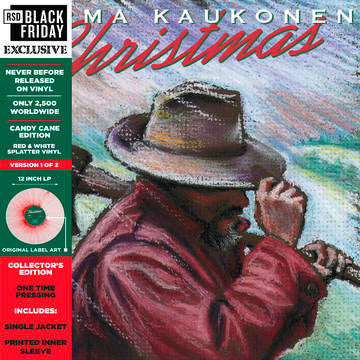 Kaukonen, Jorma Christmas… "Candy Cane Edition" (2 of 2 versions) (RSD 11/26/21) - Vinyl