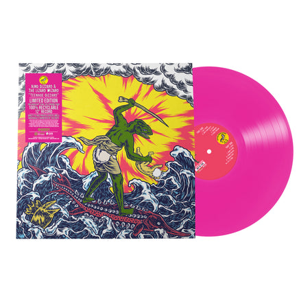 King Gizzard & The Lizard Wizard Teenage Gizzard (Monostereo Exclusive | 180 Gram Eco-Friendly Hot Pink / 100% Recyclable) - Vinyl