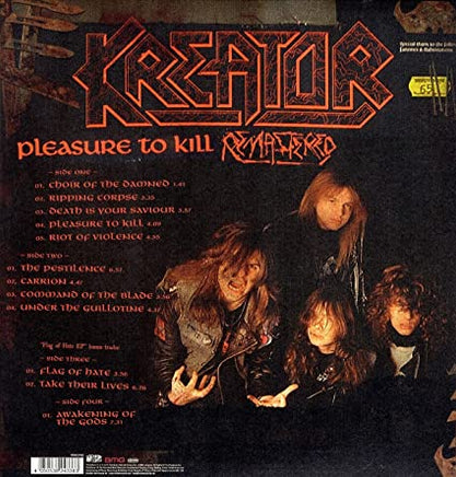 Kreator Pleasure To Kill [Import] (2 Lp's) - Vinyl