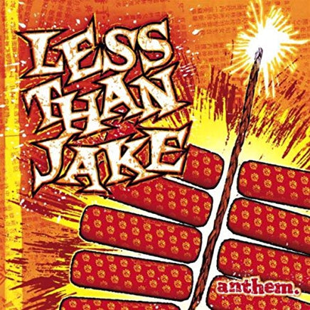 LESS THAN JAKE ANTHEM (YELLOW/RED VINYL VERSION) - Vinyl