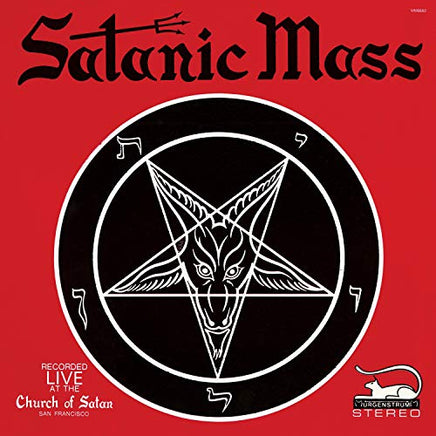 Lavey,Anton Satanic Mass (Blood Splatter Viny) - Vinyl