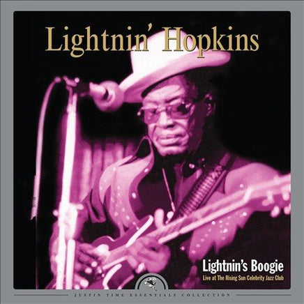 Lightnin Hopkins LIGHTNIN'S BOOGIE: LIVE AT THE RISING SUN CELEBRIT - Vinyl