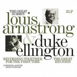 Louis Armstrong & Duke Ellington GREAT SUMMIT: RECORDING TOGETHER FOR THE FIRST - Vinyl