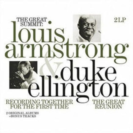 Louis Armstrong & Duke Ellington GREAT SUMMIT: RECORDING TOGETHER FOR THE FIRST - Vinyl