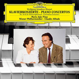 Maria João Pires/Wiener Philharmoniker/Claudio Abb Mozart: Piano Concertos Nos. 14 & 26 [LP] - Vinyl