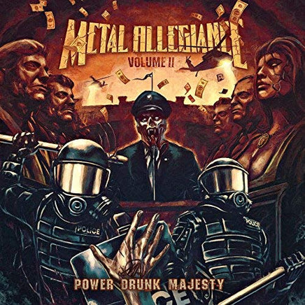 Metal Allegiance Volume II: Power Drunk Majesty (Beer w/ Blue Splatter) - Vinyl