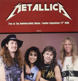 Metallica Live At The Hammersmith Odeon London September 21th 1986 (Red Vinyl) - Vinyl