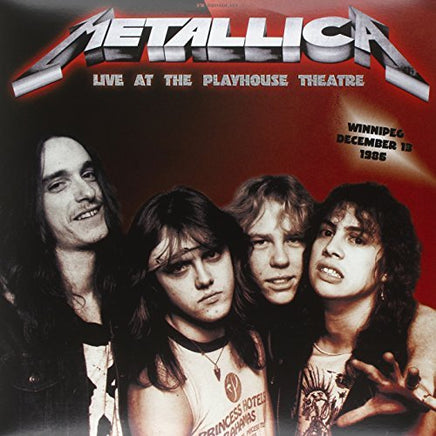 Metallica Live At The Playhouse Theatre Winnipeg December 13 1986 - Vinyl