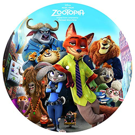 Michael Giacchino Music From Zootopia [Picture Disc] - Vinyl